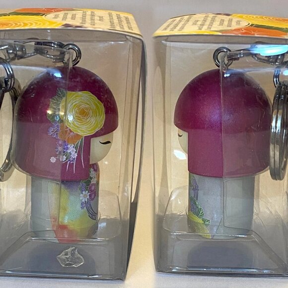 HTF KIMMI DOLL KimmiDoll Collection SUMIYO Empathy keyring key chain keychain 2" - Picture 4 of 4